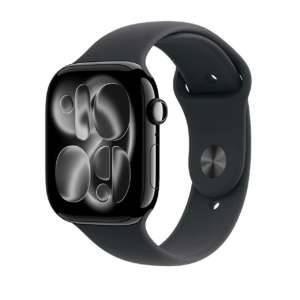 Apple Watch Series 11 46mm Jet Black Al Black SB M/L LTE