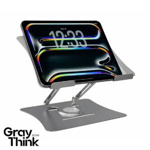 Support Metal Macbook Stand Silver