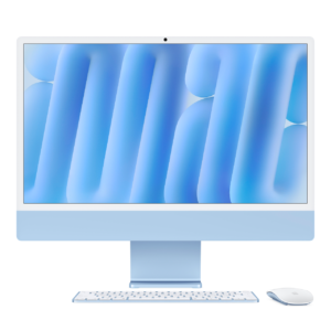 iMac M4 8-Core 16GB RAM 256GB SSD, 8-Core GPU Retina 4.5K Blue