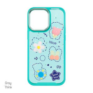 Case Acrylic TPU 14 Pro Max Celeste