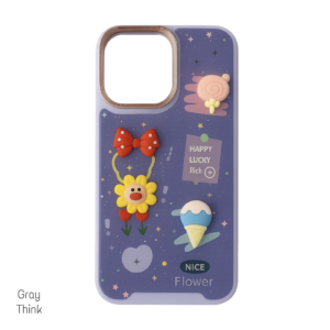 Case Acrylic TPU 14 Pro Max Purple