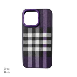 Case Cuadros Morado 15 Pro