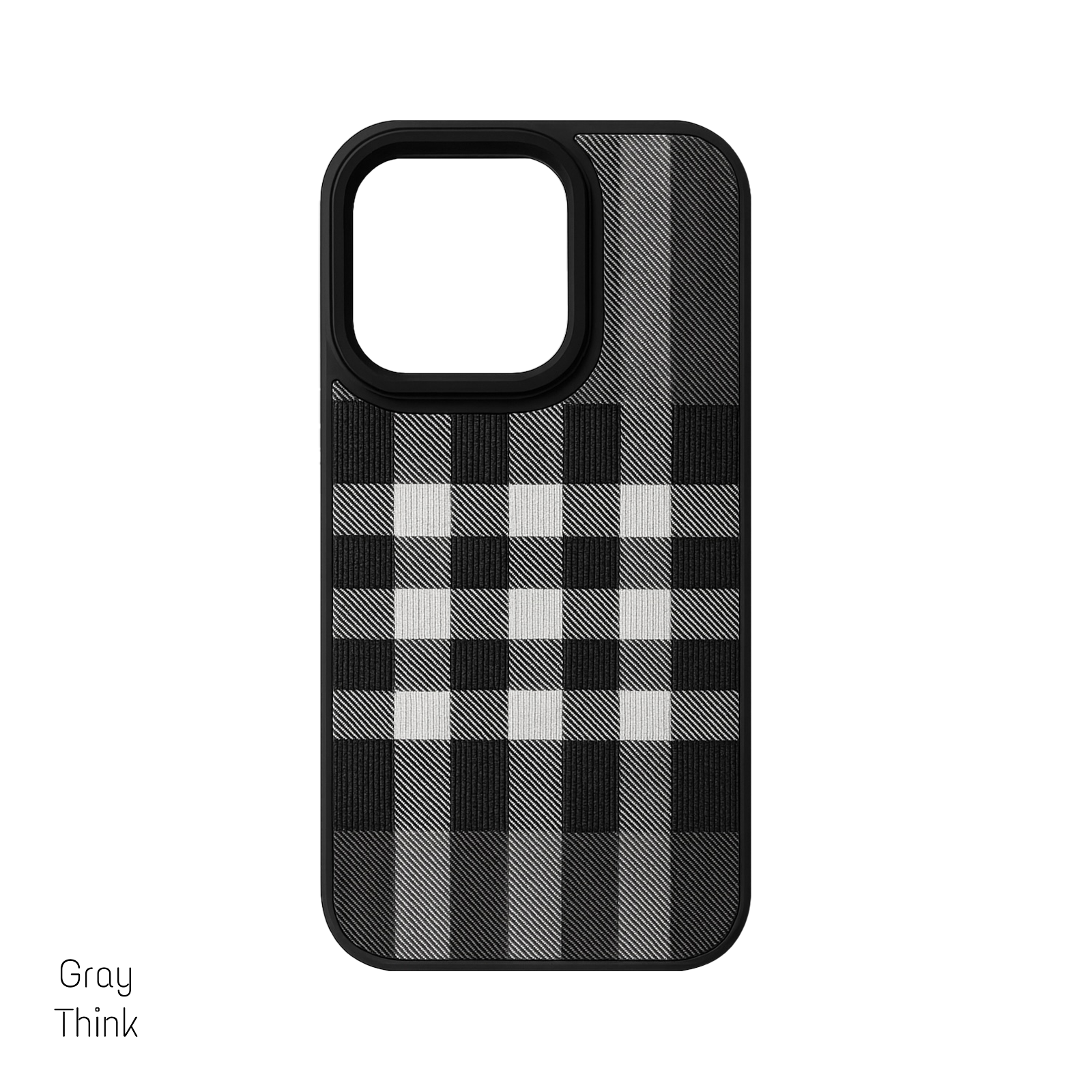 Case Cuadros Negro 15 Pro