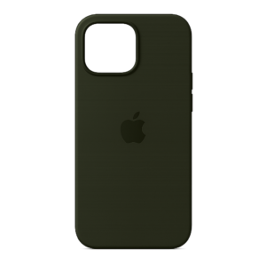 Case Silicon 16 Pro Max Green