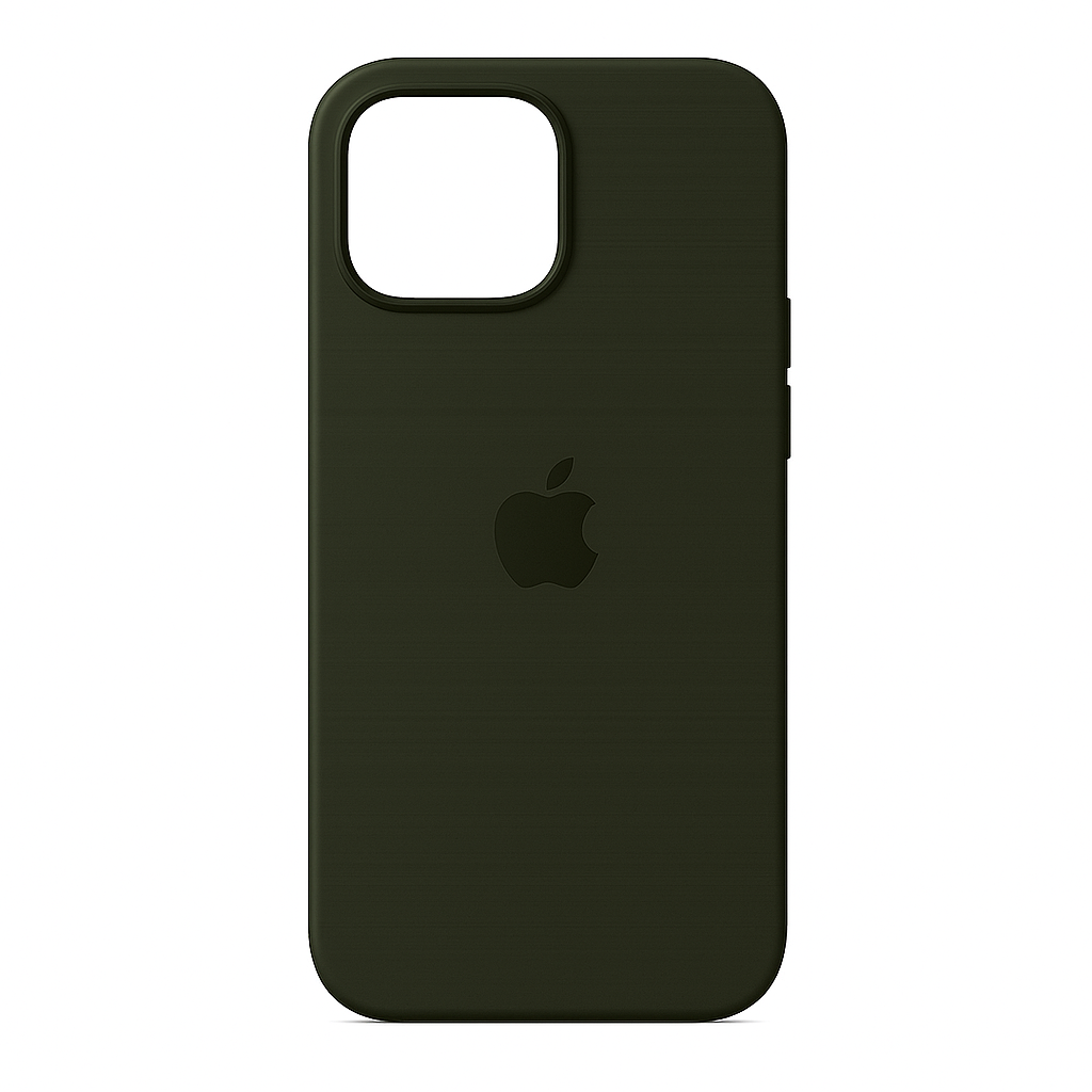 Case Silicon 15 Pro Green