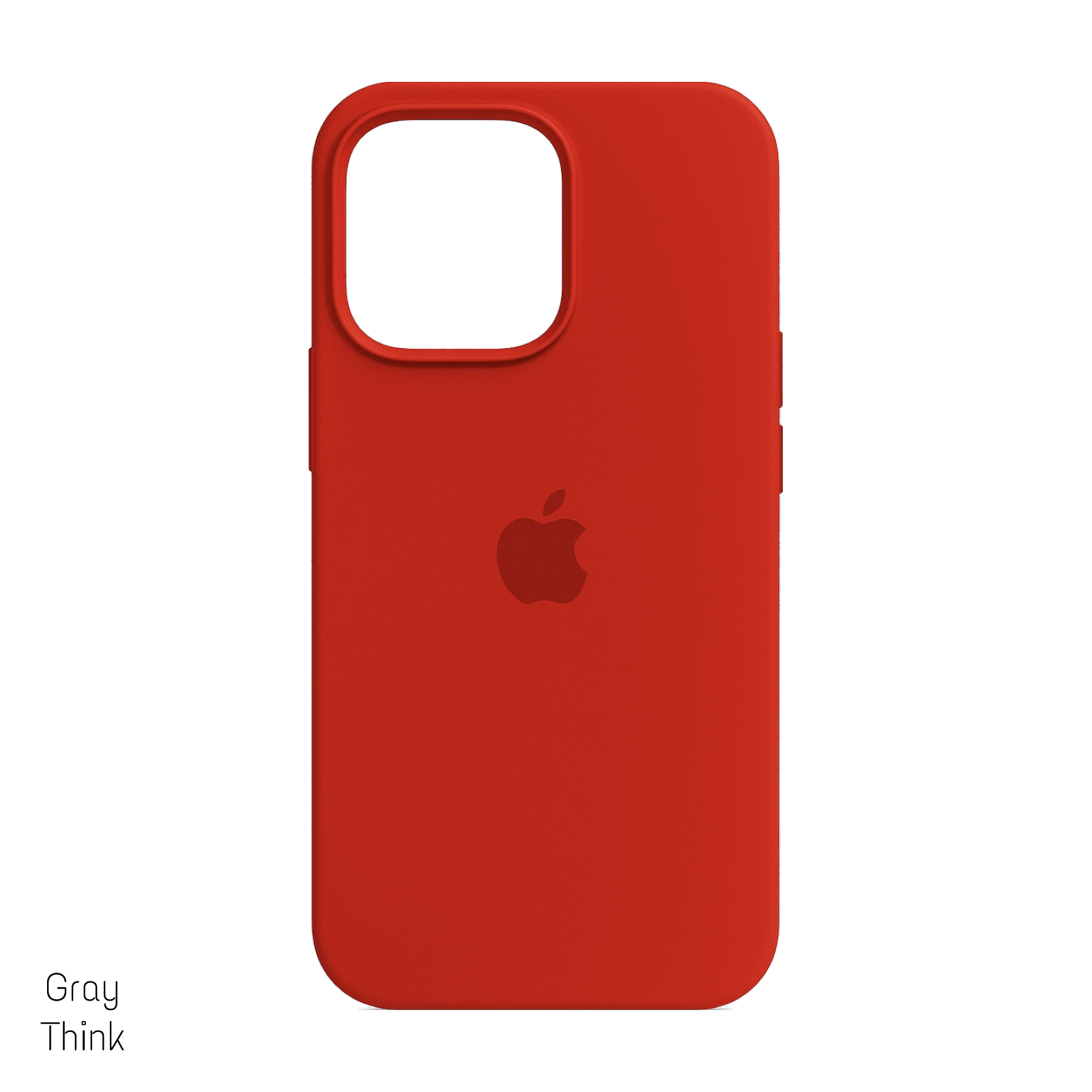 Case Silicon 15 Pro Max Red