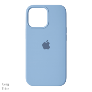Case Silicon 14 Pro Celeste