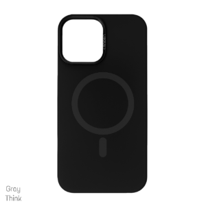 Case Silicon Black Spigen 15 Pro