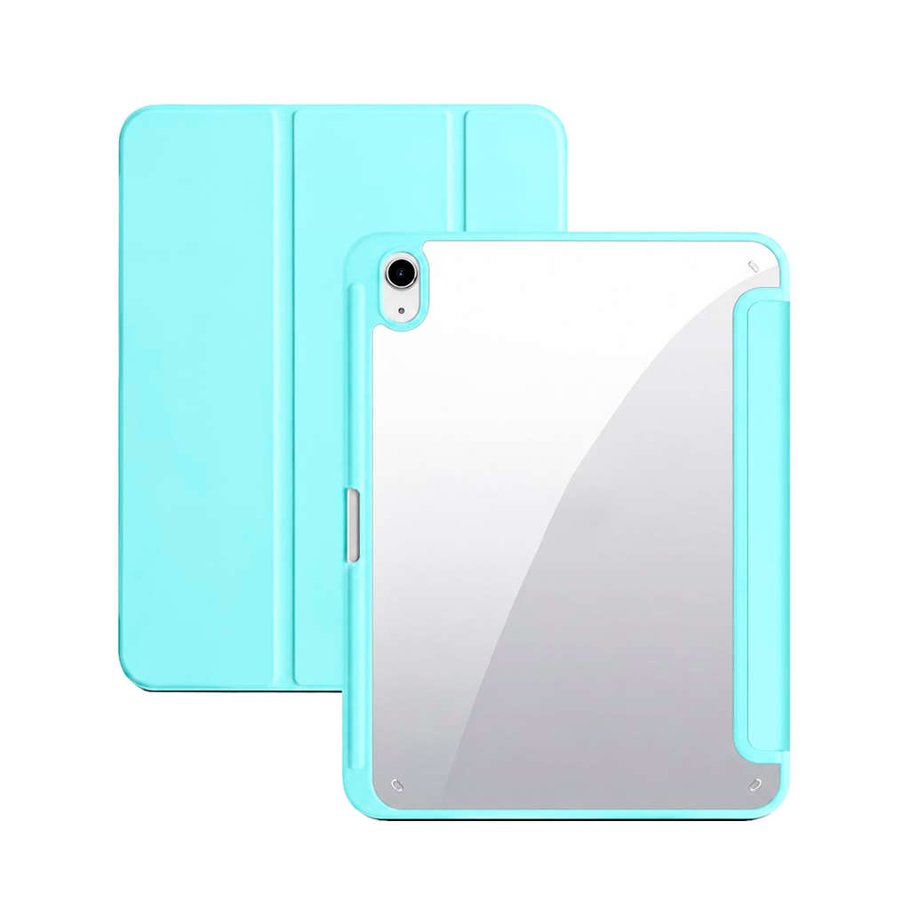 Premium Case Acrilico Transparente/Blue iPad 10/11