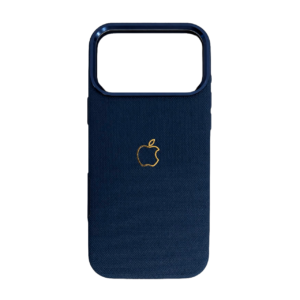 Premium Case MagSafe Tejido 17 Pro Max Blue