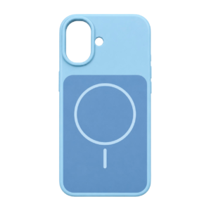 Premium Case Silicon MagSafe iPhone 17 Celeste