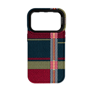 Premium Case XinReeu 17 Pro Green/Red Cuadro